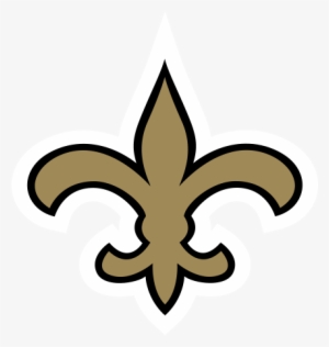 Gold And Black Saints Fleur De Lis