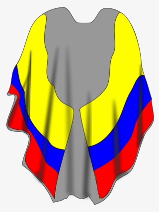 Ruana Poncho Cape Clothing Shawl - Free Clip Art Shawl