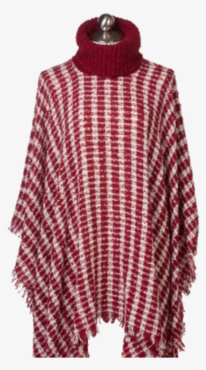 1941 Maroon/white Poncho - Motorcycle
