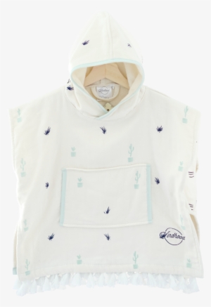 Kindhood Hooded Poncho - React