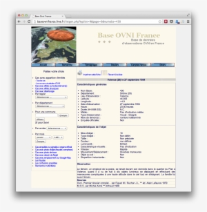 For Our Project We Are Interested Of The Ufo Appearances - Encyclopaedia Of European Elections