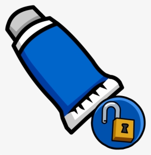 Blue Face Paint - Portable Network Graphics