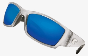 Costa Del Mar Corbina Silver Sunglasses Grey Lens 580g