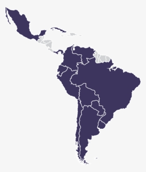 America Latina Mapa Png - Latin American Integration Association