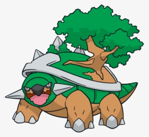Turtwig, The Tiny Leaf Pokémon, Is The Grass-type Pokémon - Pokemon Torterra Dream World
