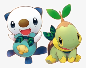 Oshawatt & Turtwig - Pokemon Super Mystery Dungeon Oshawott