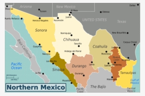 100px Northern Mexico Wv Map Png Random - Northern Mexico Political Map