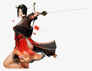 Munies D'une Lame Et D'un Arc En Corne, Les Maehwas - Black Desert Maehwa Png