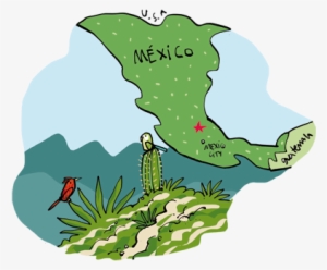 Mexico's Cloud And Temperate Forest Reserve Situated - Forest Of Mexico Map