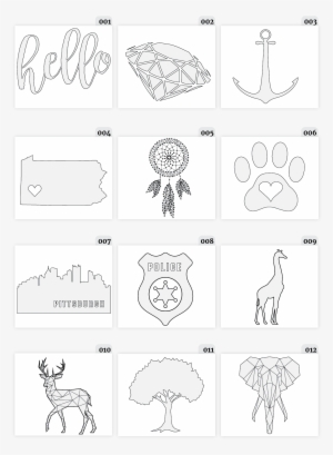 We Can Make You A Custom Stencil That You Can Trace - Drawing