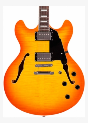 D'angelico Premier Series Dc With Stop Tail Piece Hollowbody - D Angelico Premier Dc