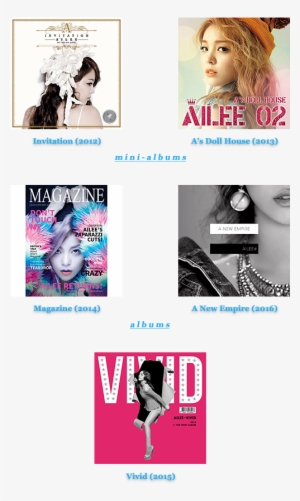 Music Videos - Ailee-vivid Cd New