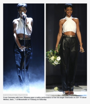 Following Her Performance On The German Television - Karrueche Still Trying To Be Like Rihanna