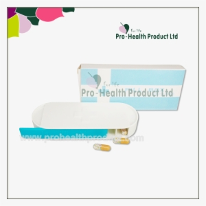 Ph01-058 7 Compartments Plastic Retangle Shape Side - Pill Organizer