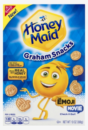 Honey Maid Graham Snacks The Emoji Movie, - Emoji Movie Graham Crackers