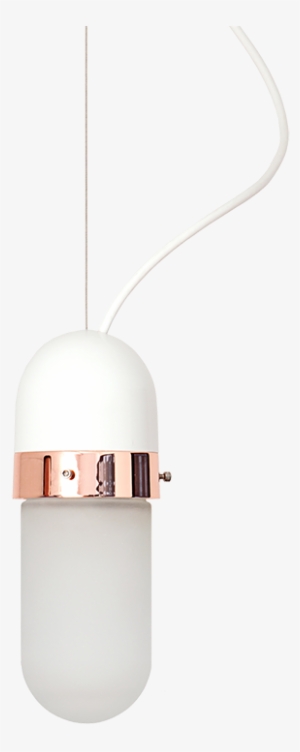 Well Light Pill, White - Pendant