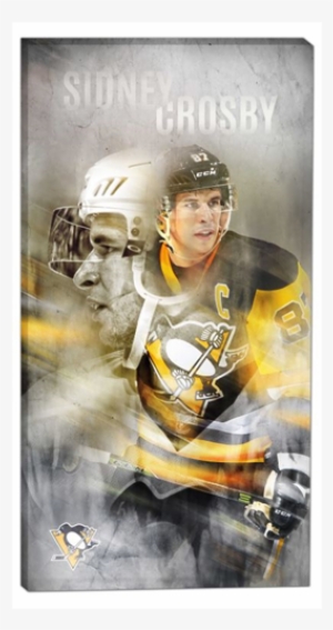 Pittsburgh Penguins Sidney Crosby Frameworth 14x28