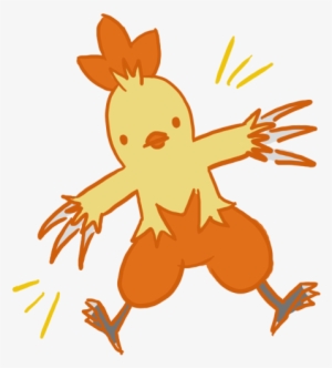 First Off, You'll Need A Plump Lil Combusken - Illustration