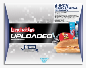 6-inch Turkey And Cheddar - Lunchables Uploaded Sub