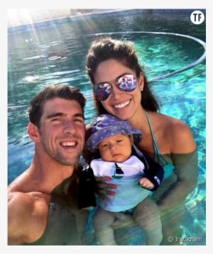 Michael Phelps, Sa Compagne Nicole Johnson Et Leur - Jonathan Rosebanks Shulman Age