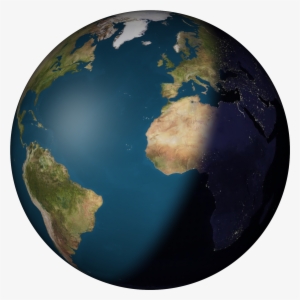 Earth With Specular Reflection Over America And Night - Change You Want To See
