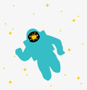 Astronauts Can't Burp In Space - Illustration