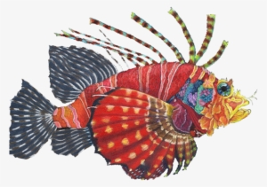 Bleed Area May Not Be Visible - Lionfish