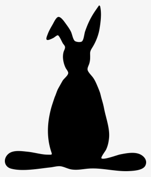 กระต่าย การ์ตูน สี ดำ