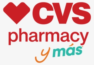 Cvs Pharmacy Y Mas Downloadable Logo Stacked - Cvs Pharmacy Logo Transparent