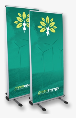 Double Sided Outdoor Retractable Banners - Banner - 500x500 PNG ...