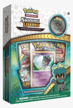 Marshadow Shining Legends Pin Collection - Shining Legends Pin Collection Marshadow