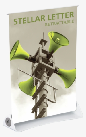 Stellar Letter Retractable Banner Stand