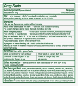 Drug Facts