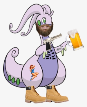 233kib, 483x591, Super Manly Goodra - Dos Pokemon Tipo Dragon