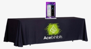 Smurf Mini Tabletop Retractable Banner Stand - Banner