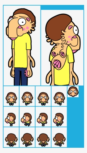 #114 Triple Snoozle Morty - Pocket Morty Raptor Morty