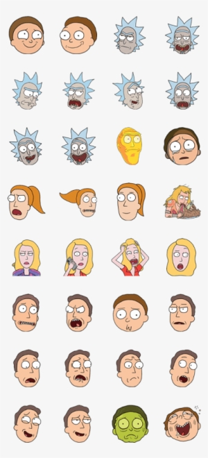 Rick And Morty Moji