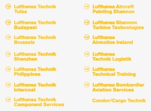 Lufthansa Technic Logo Vector
