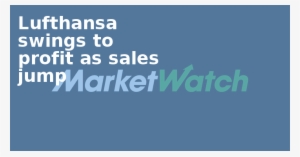 Lufthansa Swings To Profit As Sales Jump - Majorelle Blue