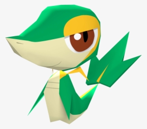 Snivy-pokémon Rumble Blast Model - Pokemon Rumble Blast