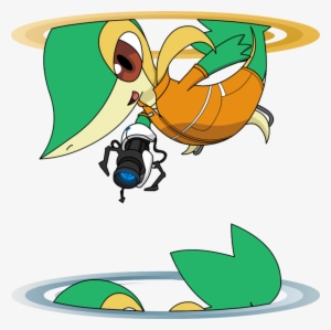 Snivy And Portal - Video Game