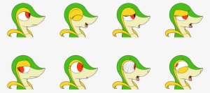 Snivy Face Set - Fur