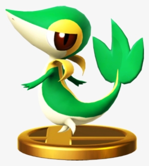 Snivy Trophy Ssbwu - Ssbb Trophy Tepig