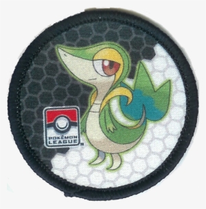 Snivy Season Patch, Circle Shape Featuring A Snivy - Pokemon Black And White