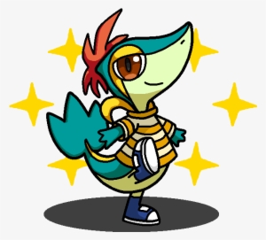 Shiny Snivy Phineas By Shawarmachine - Shiny Snivy