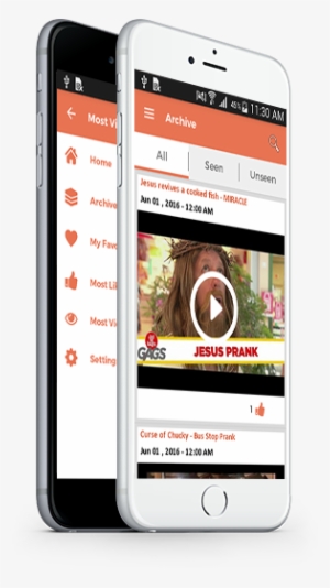 Funnie App Features - Iphone