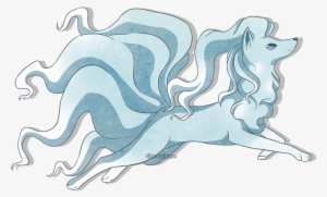 Ninetales Alola Form - Drawing