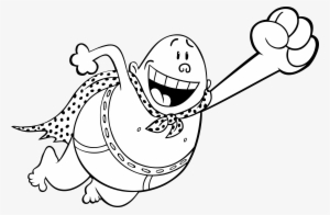 Flying Captain Underpants - Free Drawing Of Captain Underpants