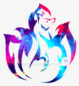 Cosmic Kitsune 2 By Jayebz-d9zjqhz - Kitsune Png