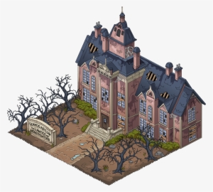 Fg Building Quahogasylum - The Addams Family